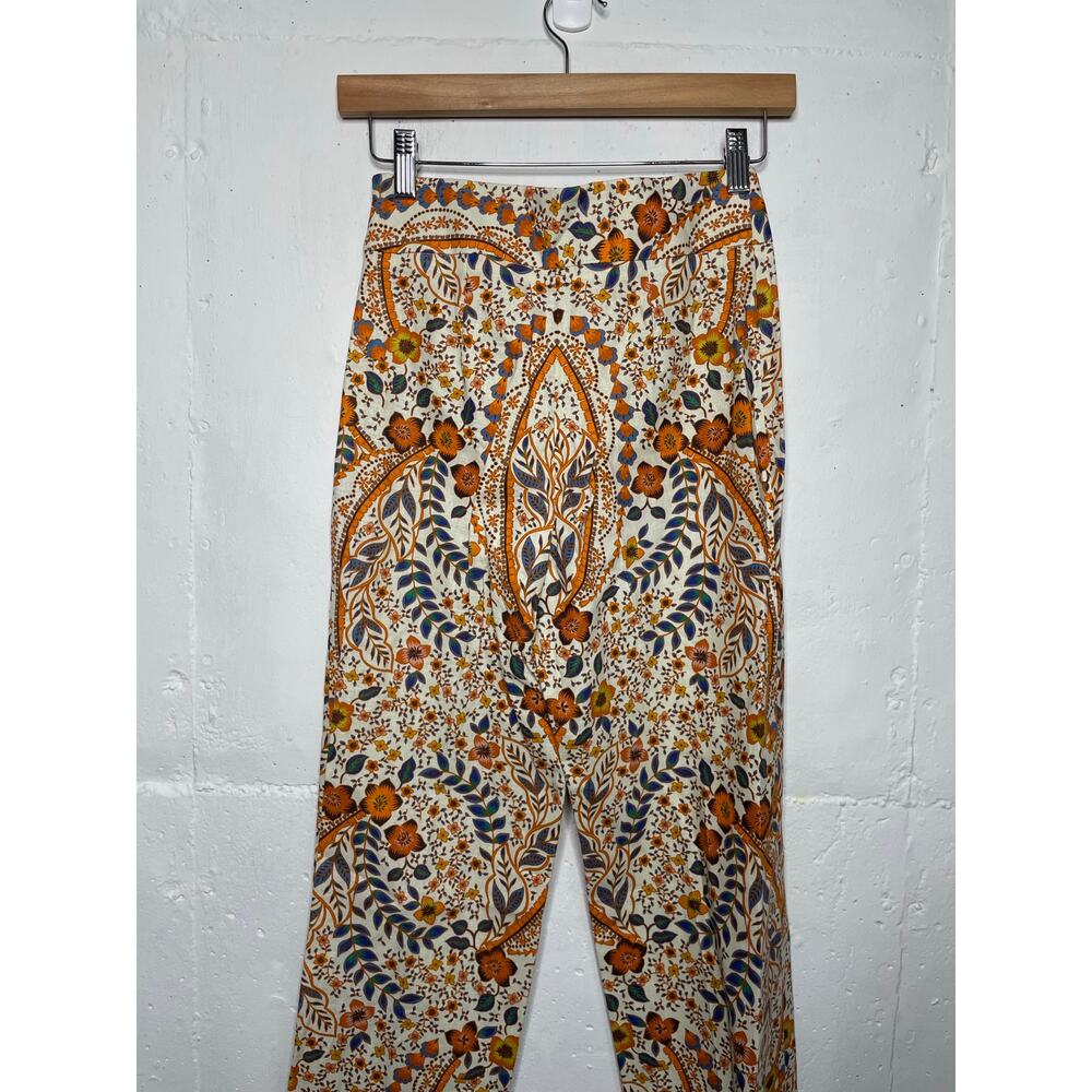 NEW Sezane Pantalon Baptisto Western Boheme Size 34 US 2 Pants High Rise - Picture 6 of 8